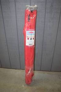 lot 22 image: Sunny Glade Red Patio Umbrella 7.5