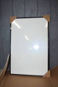 lot 112 image: Universal White Board with Tray 2 x 3