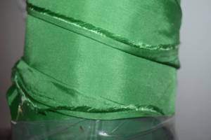 lot 118 image: Large Roll Green Nylon Fabric 60 Wide
