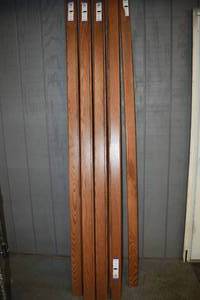 lot 126 image: 9 Pieces Oak Stair Nose 94