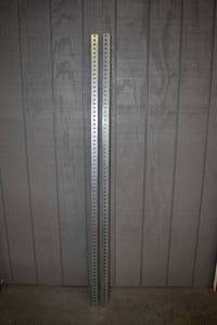 lot 131 image: 2 Pieces Square Tubing 1 58 x 6 Foot