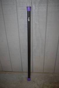 lot 133 image: Yes 4 All 20 Pound Weighted Bar Exercise Bar