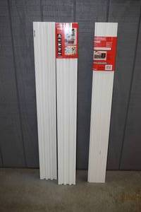 lot 141 image: 3 Pieces Craftsman Versa Track Track Wall 6 x 4 Feet
