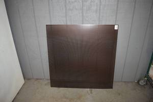 lot 178 image: Sheet MD Building Products Aluminum Venetian Bronze Lincane Decorative Sheet 36 x 36 x .020