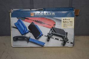 lot 266 image: Rockler 4 Piece Safety Kit