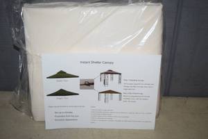 lot 271 image: Single Tier Gazebo Replacement Top