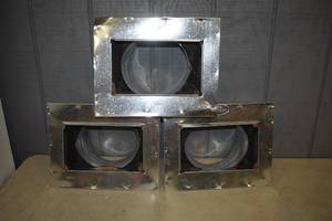 lot 274 image: 3 Heat Registers for 8 Flex 6 x 10 opening