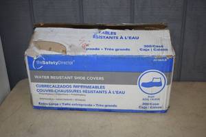 lot 287 image: 300 Water Resistant Shoe Covers Size XL