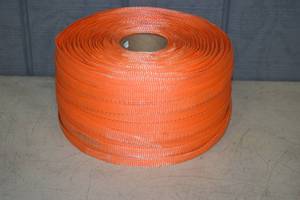 lot 215 image: Roll Heavy Duty Polyester Cord Strapping 34 x 1650 Feet