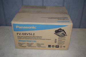 lot 372 image: Panasonic Whisper Value Lite Vent FanLight Combo