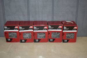 lot 411 image: 25 Pounds Bright Duplex Nails