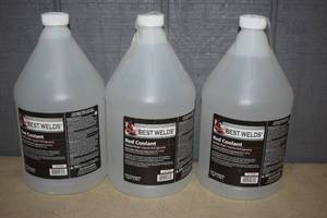 lot 419 image: 3 Gallons Best Welds Red Coolant