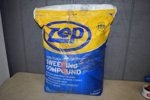 lot 535 image: 50 Pound Bag Zep Hard Floor Sweeping Compound