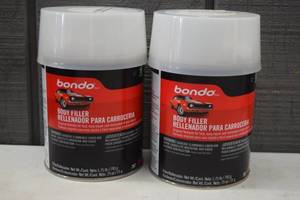 lot 473 image: 2 Cans Bondo Body Filler