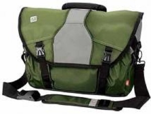 lot 503 image: Ful Almost Famous Messenger Bag Laptop Bag Military Green 15469