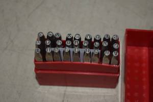 lot 344 image: A-Z Punch Set