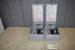 lot 361 image: 2 Siemen Outdoor Load Centers