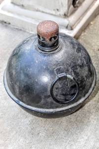 lot 6029 image: Vintage DIETZ 1940 HIGHWAY TORCH SMUDGE POT
