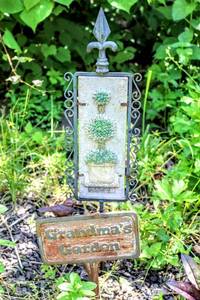 lot 6017 image: Grandmas Garden (2) Garden SignsArt