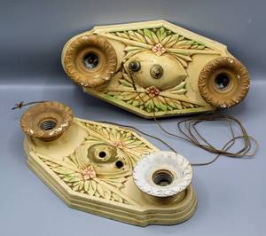lot 6035 image: Amazing Antique Light Fixtures (2)