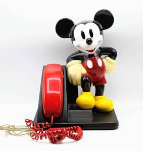 lot 6174 image: Disney Mickey Mouse Phone - 1990s