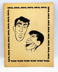 lot 6159 image: Vintage Rare Collectible Presenting Martin & Lewis Program Photo Book 16 pages of articles and photos - excellent condition