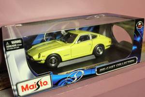 lot 6197 image: Special Edition Maisto 1971 Datsun 280Z and Shelby Series 1, Both 118 Scale and in Original Sealed Box