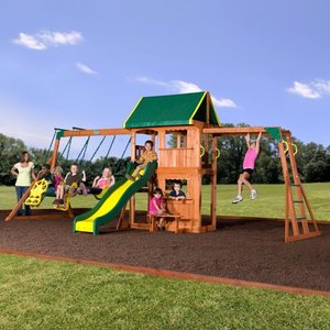 lot 4 image: Backyard Discovery Prairie Ridge Swing Set