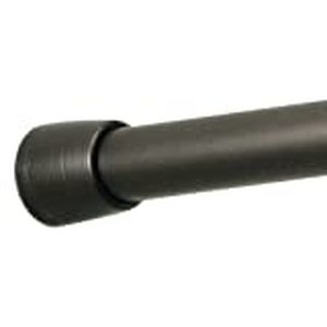 lot 86 image: InterDesign Cameo Shower Curtain Tension Rod, 78-108 Inch - Extra Large, Bronze