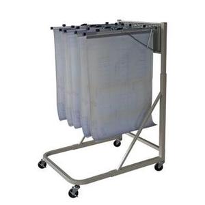 lot 91 image: Sandusky Buddy Products Pivot Mobile Stand, Putty (8001-6)