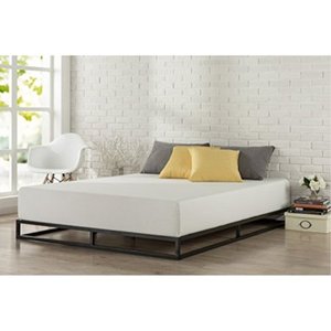 lot 106 image: Zinus Joseph Metal Platforma Bed Frame, 6-Inches - Queen