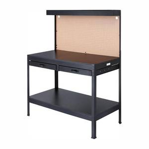lot 108 image: olympia tools multi-purpose workbench with light, 82-802