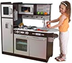 lot 114 image: KidKraft Uptown Espresso Kitchen