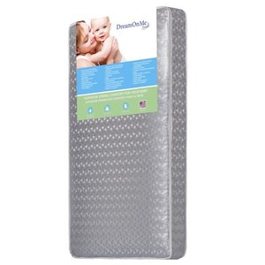 lot 116 image: Dream On Me 6 112 Coil Spring Crib and Toddler Bed Mattress