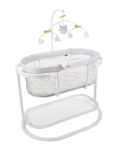 lot 117 image: Fisher-Price Soothing Motions Bassinet with Smart Connect