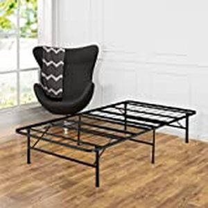 lot 118 image: Sleep Master Platform Metal Bed FrameMattress Foundation, Twin