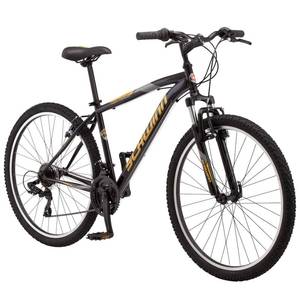 lot 150 image: Schwinn High Timber Mountain Bike, Steel Frame, 18-Inch Wheels, Black