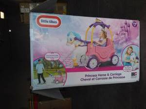 lot 156 image: Little Tikes Princess Horse & Carriage