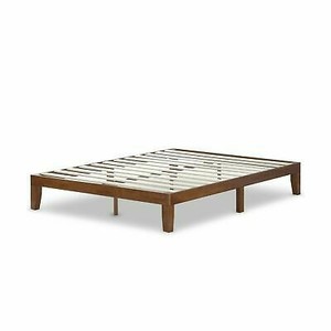 lot 165 image: Zinus Wen 12 Inch wood platform bed