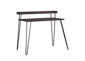 lot 239 image: Ameriwood Home Haven Retro Desk with Riser, Espresso