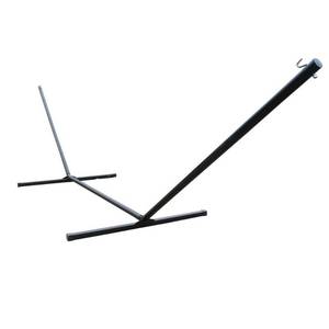 lot 257 image: Vivere 3-Beam Hammock Stand, Black