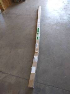 lot 259 image: LED Shop Light - 8 ft 72W Tube Light Fixture Pack of 4
