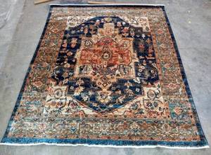 lot 135 image: Large Multi Color Area Rug  7 11 x 6 8