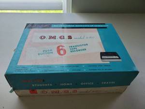 lot 11 image: O.M.G.S Transistor Tape Recorder Model S-611