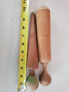 lot 5246 image: Wooden Medicine Crushers