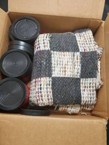 lot 6074 image: Fabric Checkers Board