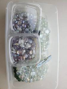 lot 6145 image: Lot of Glass Gems