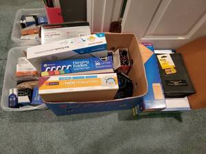 lot 6155 image: Mega Lot of Office Supplies