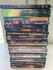 lot 7466 image: Lot of 22 DVDs The Matrix, The Wire, more