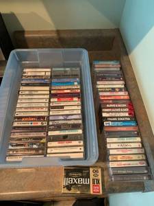 lot 7479 image: Lot of 60 Cassette Tapes